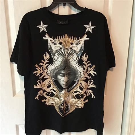 Givenchy Paris Angel Crest Black T